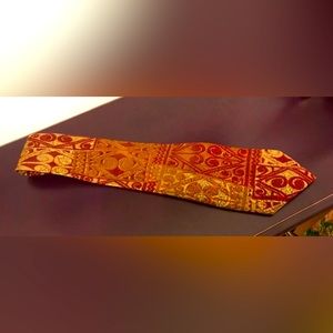 Hubert Milano Silk and Linen Tie